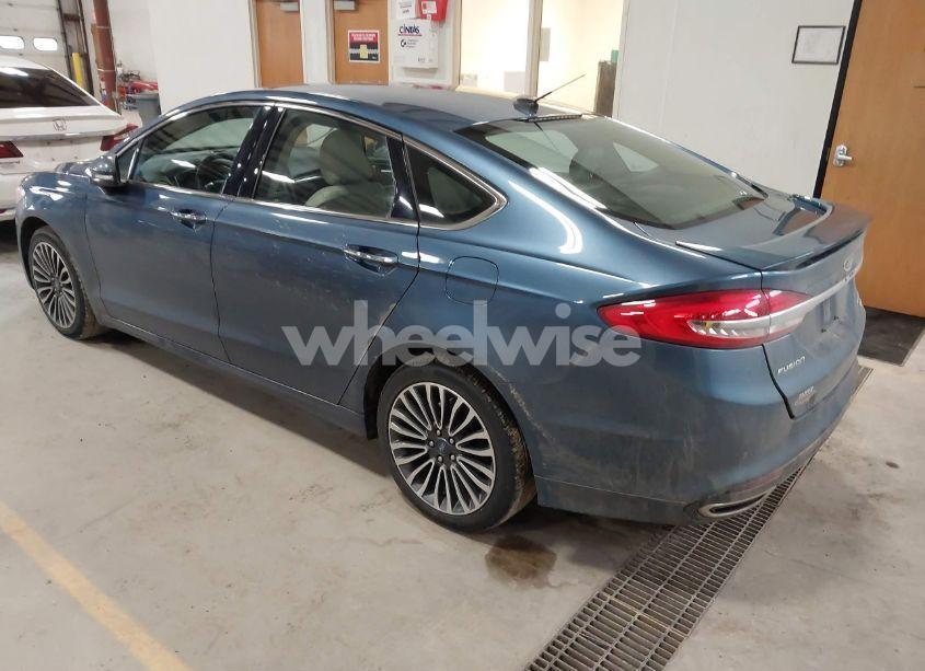 Photo 3 of 2018 Ford Fusion TITANIUM (VIN 3FA6P0D97JR271966)