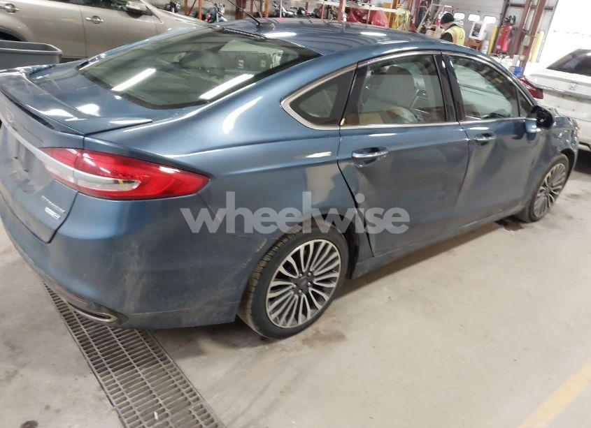 Photo 4 of 2018 Ford Fusion TITANIUM (VIN 3FA6P0D97JR271966)