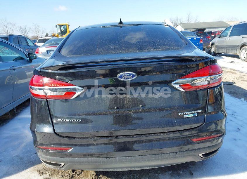 Photo 16 of 2019 Ford Fusion TITANIUM (VIN 3FA6P0D97KR253050)