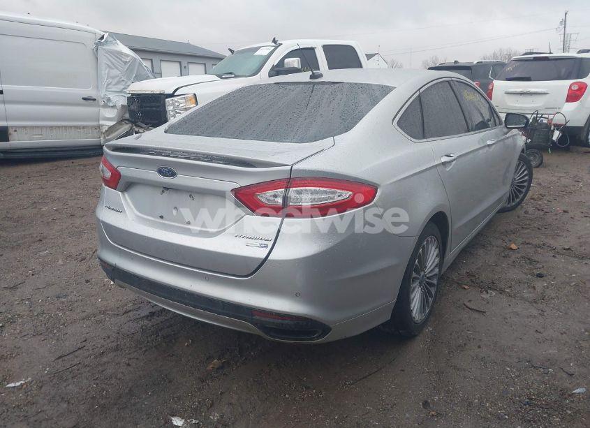 Photo 4 of 2013 Ford Fusion TITANIUM (VIN 3FA6P0D98DR172044)
