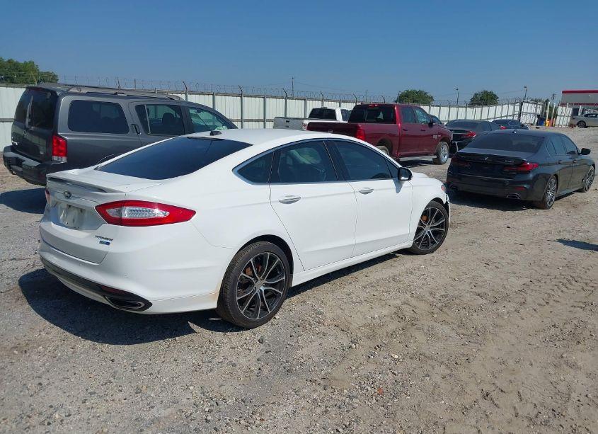 Photo 4 of 2014 Ford Fusion TITANIUM (VIN 3FA6P0D98ER139935)