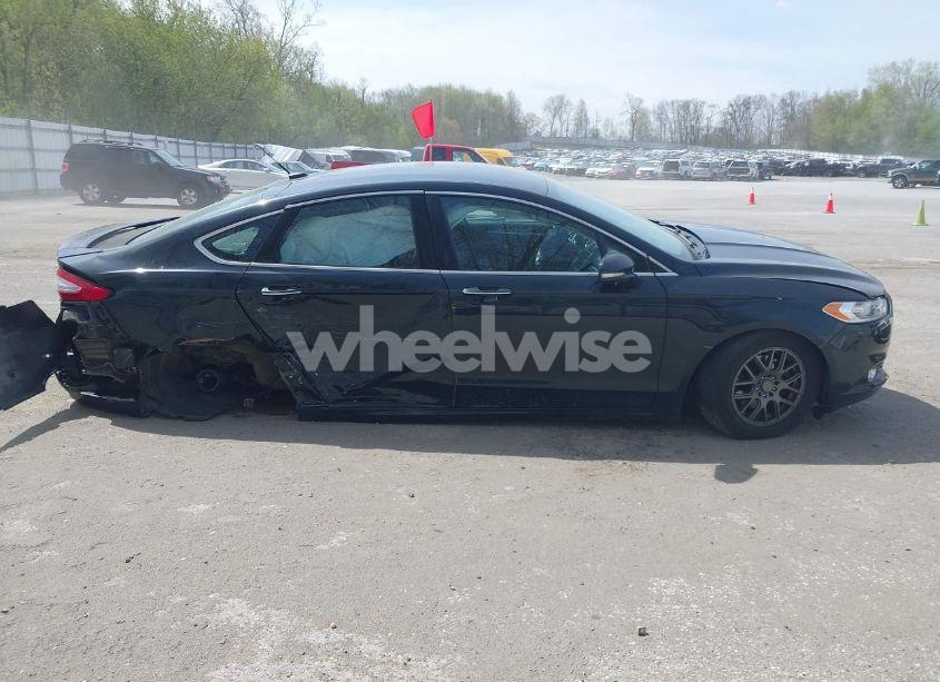 Photo 13 of 2014 Ford Fusion TITANIUM (VIN 3FA6P0D98ER240747)