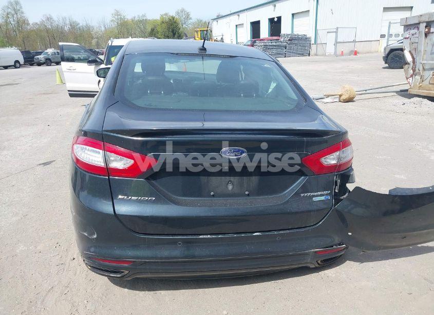 Photo 16 of 2014 Ford Fusion TITANIUM (VIN 3FA6P0D98ER240747)