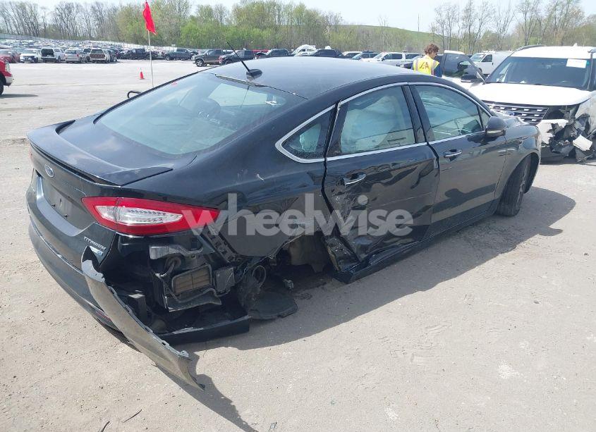Photo 4 of 2014 Ford Fusion TITANIUM (VIN 3FA6P0D98ER240747)