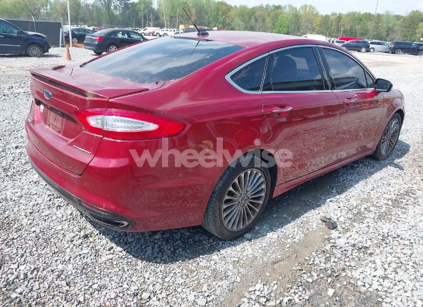 Photo 4 of 2014 Ford Fusion TITANIUM (VIN 3FA6P0D98ER286126)