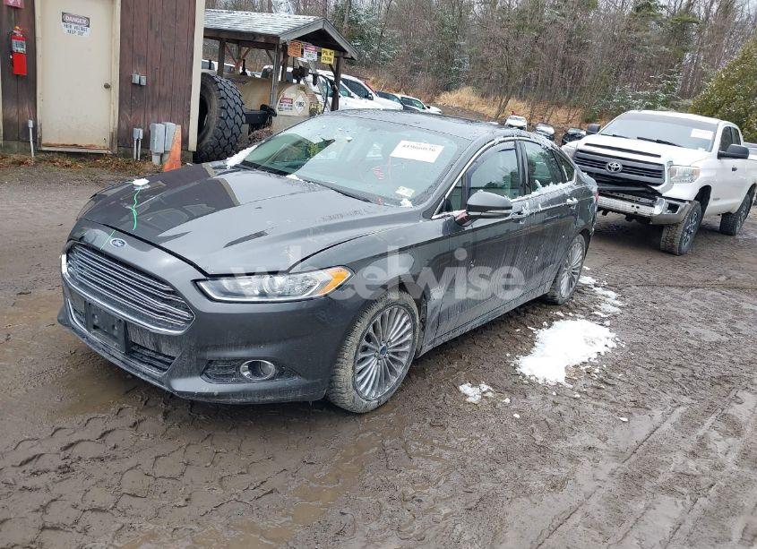 Photo 2 of 2015 Ford Fusion TITANIUM (VIN 3FA6P0D98FR108136)