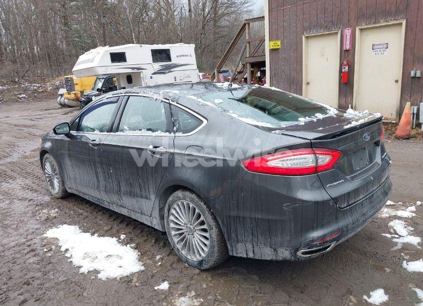 Photo 3 of 2015 Ford Fusion TITANIUM (VIN 3FA6P0D98FR108136)
