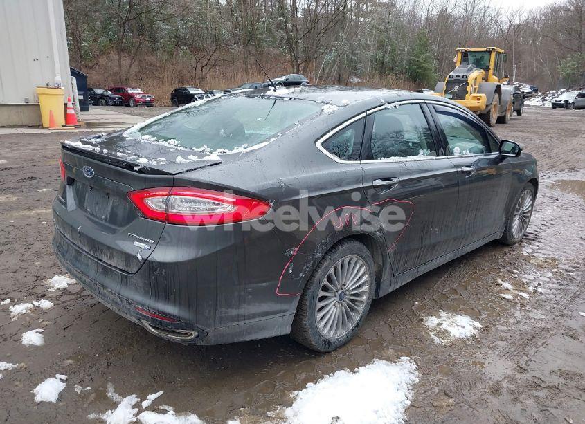 Photo 4 of 2015 Ford Fusion TITANIUM (VIN 3FA6P0D98FR108136)