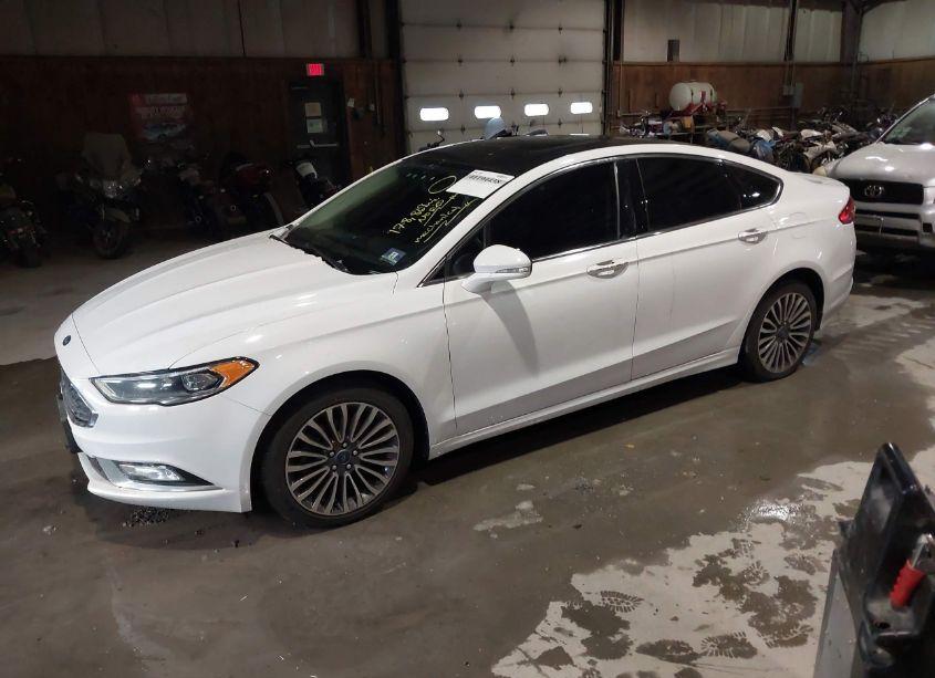 Photo 2 of 2017 Ford Fusion TITANIUM (VIN 3FA6P0D98HR173930)