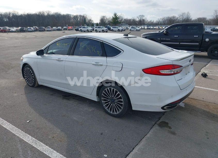Photo 3 of 2018 Ford Fusion TITANIUM (VIN 3FA6P0D98JR124040)