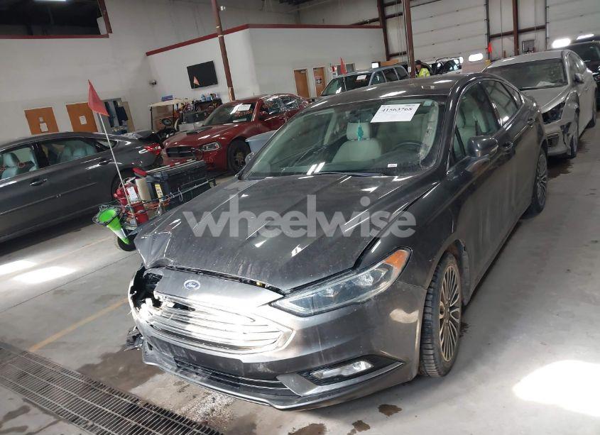 Photo 12 of 2018 Ford Fusion TITANIUM (VIN 3FA6P0D98JR205880)