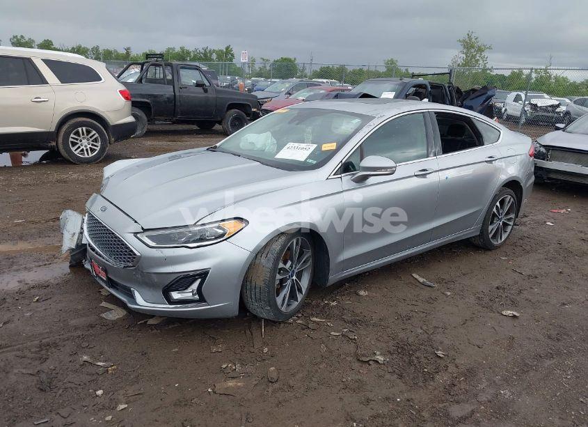 Photo 2 of 2020 Ford Fusion TITANIUM (VIN 3FA6P0D98LR115437)