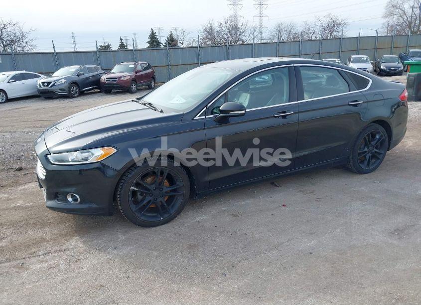 Photo 2 of 2013 Ford Fusion TITANIUM (VIN 3FA6P0D99DR342184)