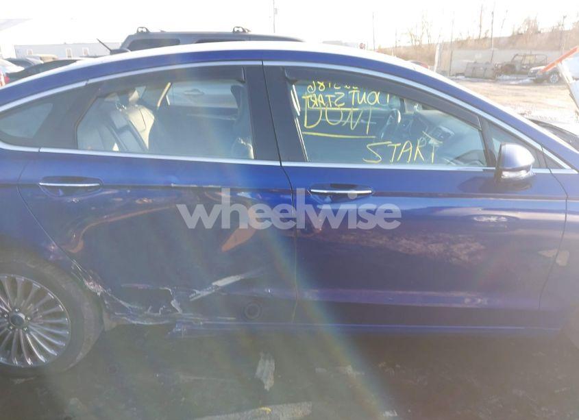 Photo 13 of 2015 Ford Fusion TITANIUM (VIN 3FA6P0D99FR166336)