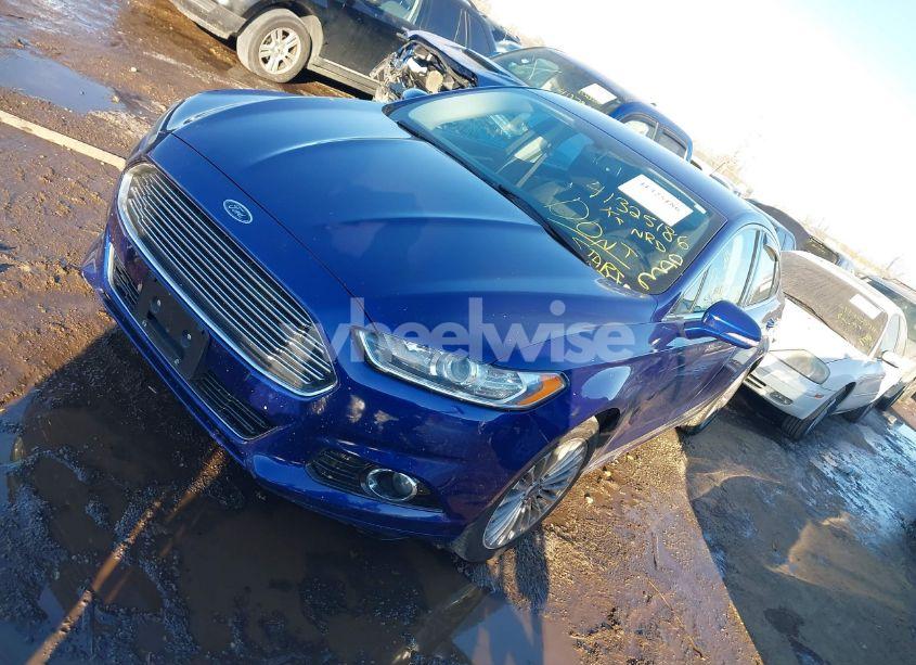Photo 2 of 2015 Ford Fusion TITANIUM (VIN 3FA6P0D99FR166336)