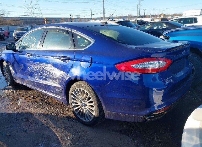 Photo 3 of 2015 Ford Fusion TITANIUM (VIN 3FA6P0D99FR166336)