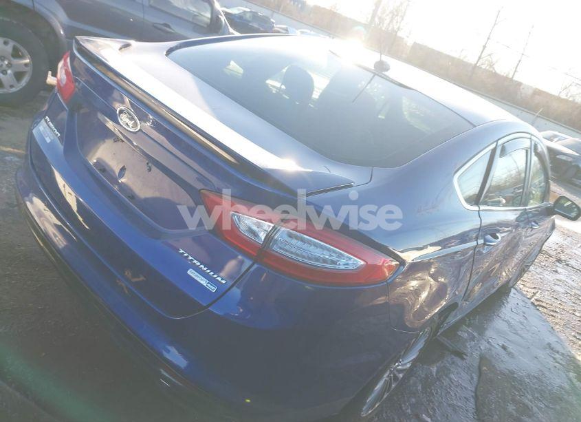 Photo 4 of 2015 Ford Fusion TITANIUM (VIN 3FA6P0D99FR166336)