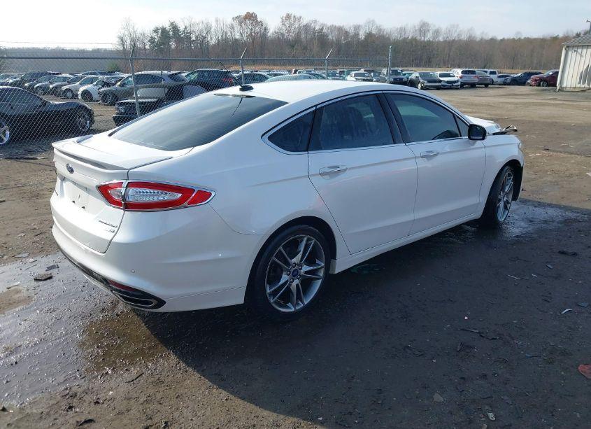 Photo 4 of 2015 Ford Fusion TITANIUM (VIN 3FA6P0D99FR175909)