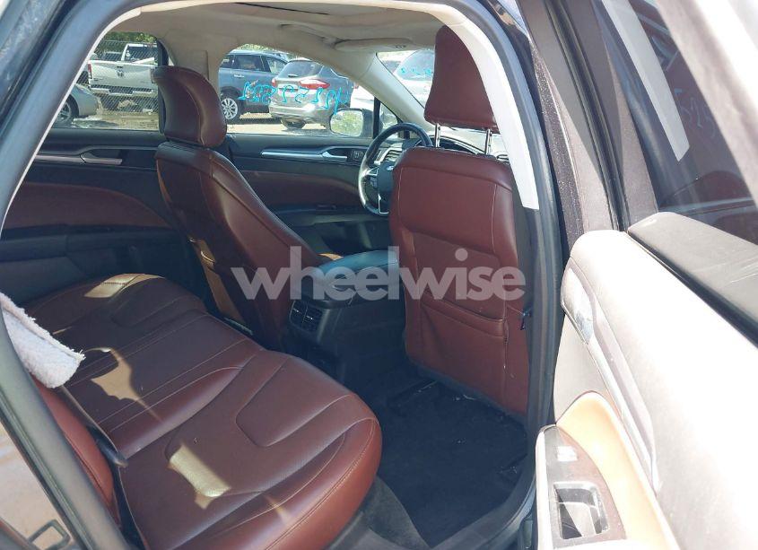 Photo 8 of 2015 Ford Fusion TITANIUM (VIN 3FA6P0D99FR202221)