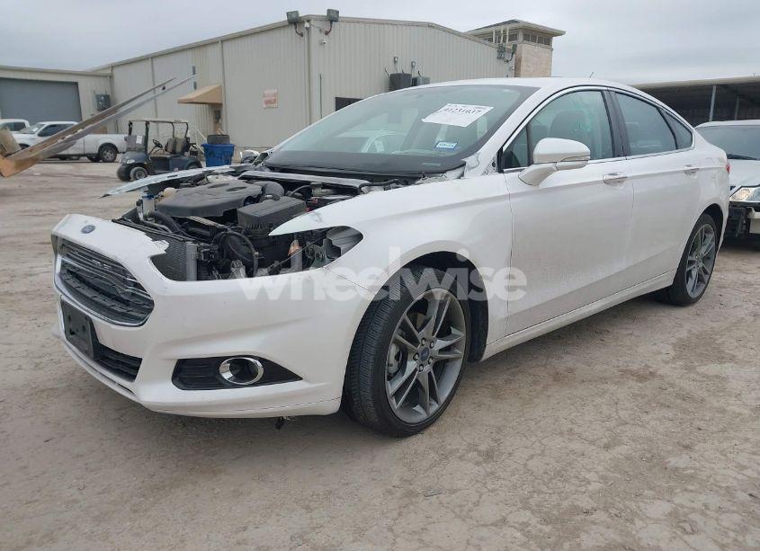 Photo 2 of 2016 Ford Fusion TITANIUM (VIN 3FA6P0D99GR280841)