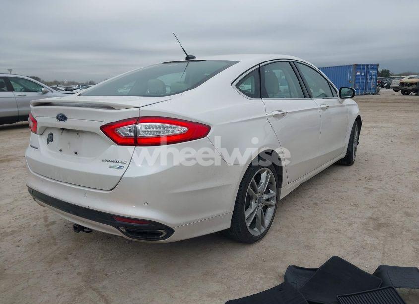 Photo 4 of 2016 Ford Fusion TITANIUM (VIN 3FA6P0D99GR280841)