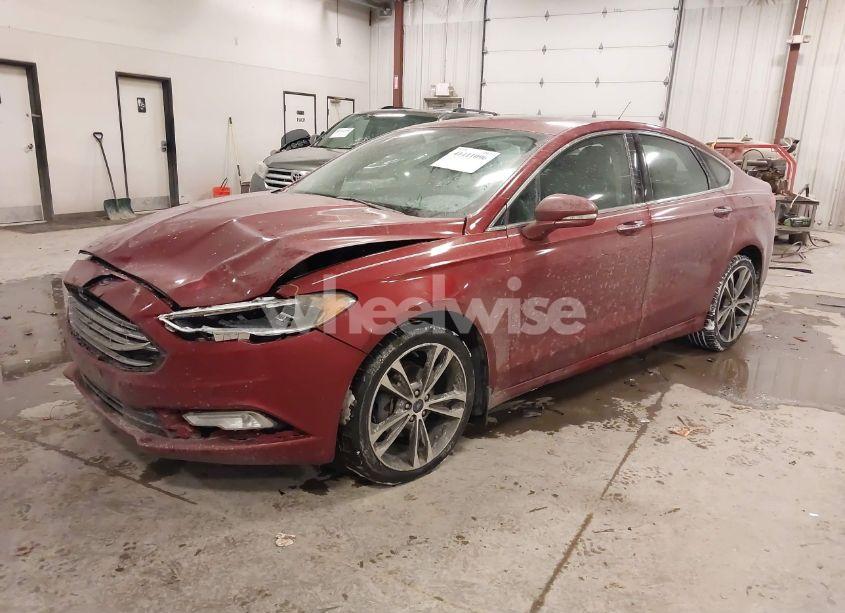 Photo 2 of 2017 Ford Fusion TITANIUM (VIN 3FA6P0D99HR225095)