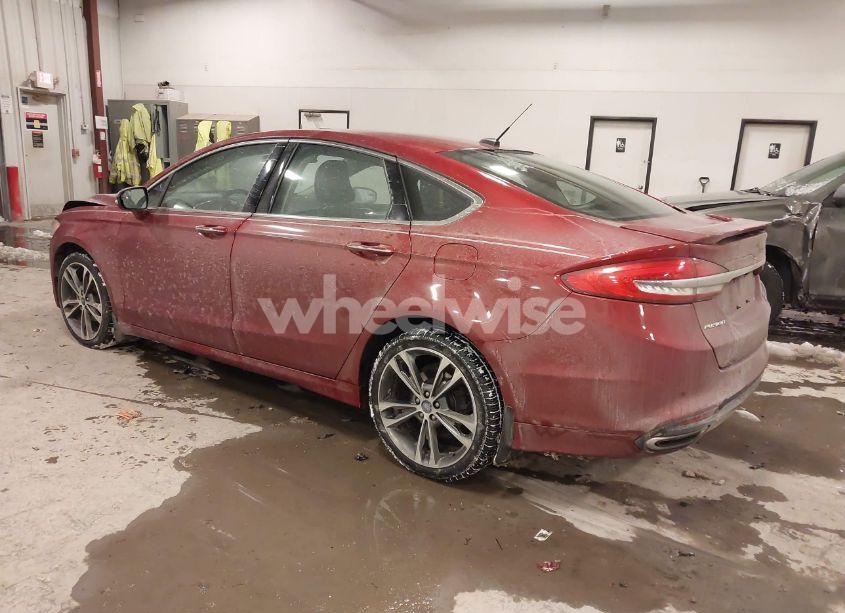 Photo 3 of 2017 Ford Fusion TITANIUM (VIN 3FA6P0D99HR225095)