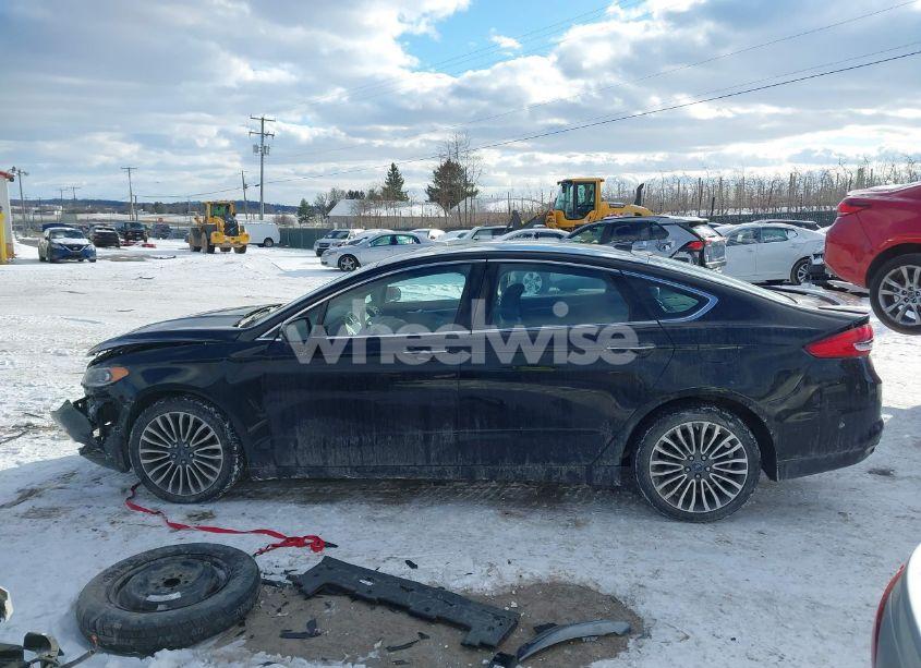Photo 14 of 2017 Ford Fusion TITANIUM (VIN 3FA6P0D99HR254192)