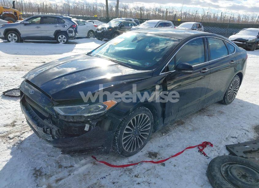 Photo 2 of 2017 Ford Fusion TITANIUM (VIN 3FA6P0D99HR254192)