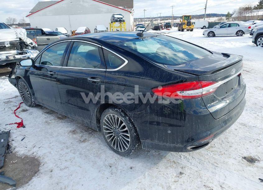 Photo 3 of 2017 Ford Fusion TITANIUM (VIN 3FA6P0D99HR254192)