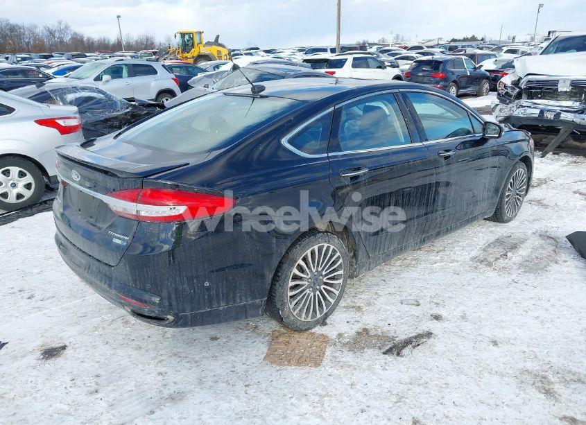 Photo 4 of 2017 Ford Fusion TITANIUM (VIN 3FA6P0D99HR254192)