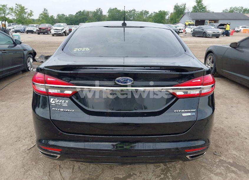 Photo 17 of 2017 Ford Fusion TITANIUM (VIN 3FA6P0D99HR370802)