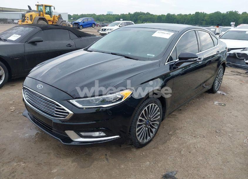 Photo 2 of 2017 Ford Fusion TITANIUM (VIN 3FA6P0D99HR370802)