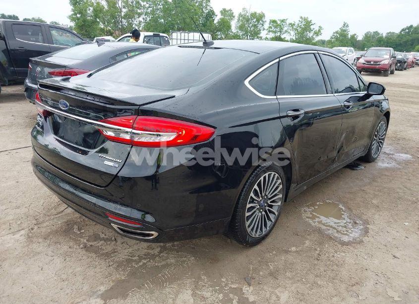Photo 4 of 2017 Ford Fusion TITANIUM (VIN 3FA6P0D99HR370802)