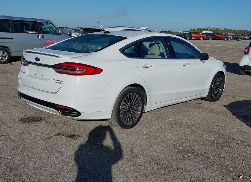Photo 4 of 2018 Ford Fusion TITANIUM (VIN 3FA6P0D99JR131482)