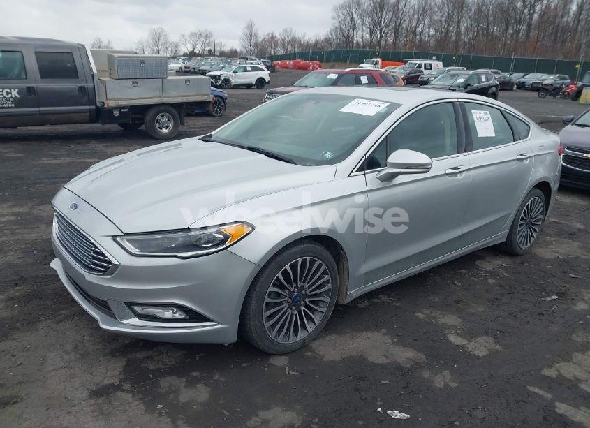 Photo 2 of 2018 Ford Fusion TITANIUM (VIN 3FA6P0D99JR139114)
