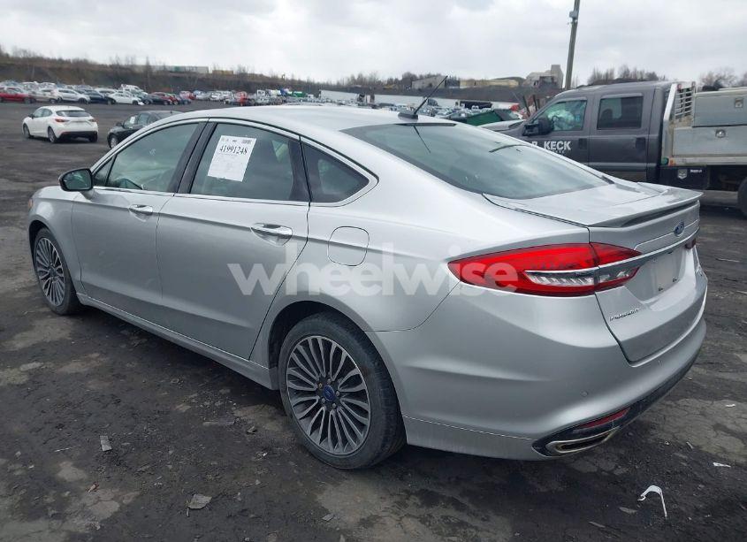 Photo 3 of 2018 Ford Fusion TITANIUM (VIN 3FA6P0D99JR139114)