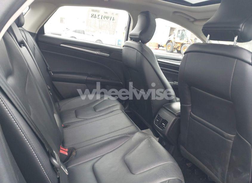 Photo 8 of 2018 Ford Fusion TITANIUM (VIN 3FA6P0D99JR139114)