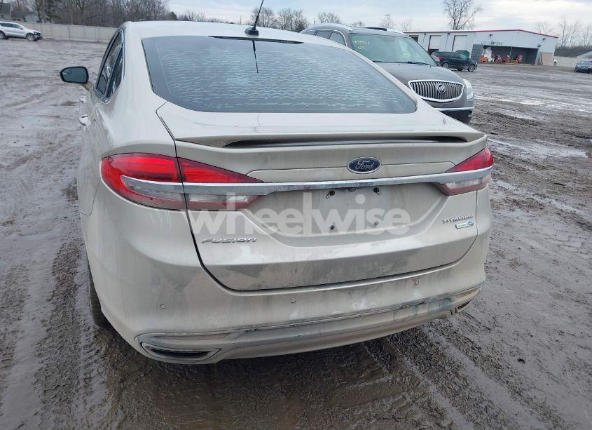 Photo 16 of 2018 Ford Fusion TITANIUM (VIN 3FA6P0D99JR225314)