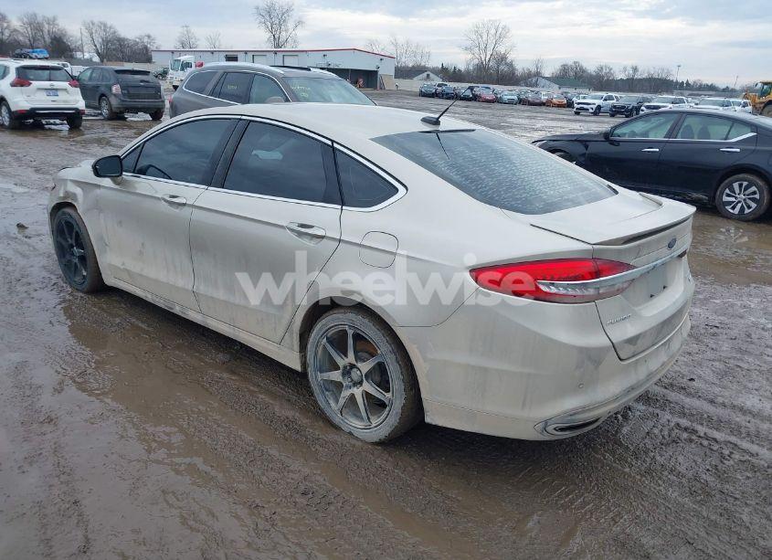 Photo 3 of 2018 Ford Fusion TITANIUM (VIN 3FA6P0D99JR225314)