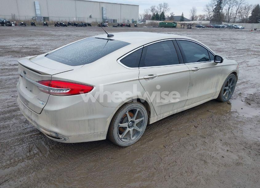 Photo 4 of 2018 Ford Fusion TITANIUM (VIN 3FA6P0D99JR225314)