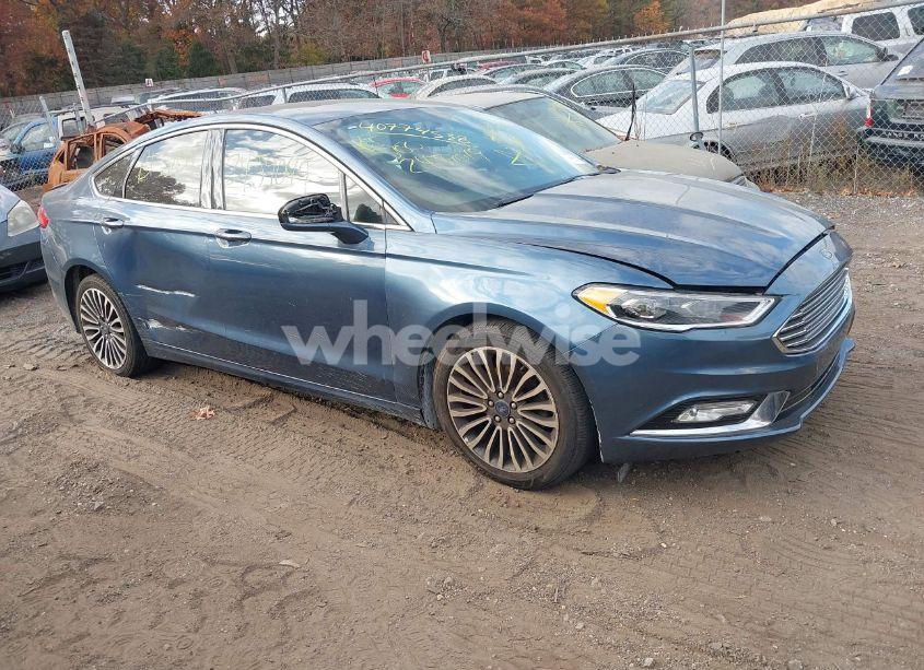 2018 Ford Fusion TITANIUM (VIN 3FA6P0D99JR226317) main photo