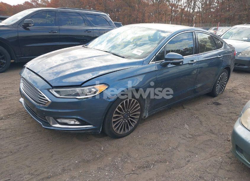 Photo 2 of 2018 Ford Fusion TITANIUM (VIN 3FA6P0D99JR226317)