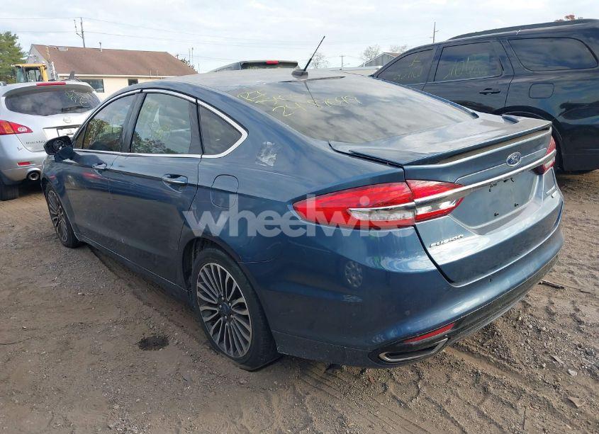 Photo 3 of 2018 Ford Fusion TITANIUM (VIN 3FA6P0D99JR226317)