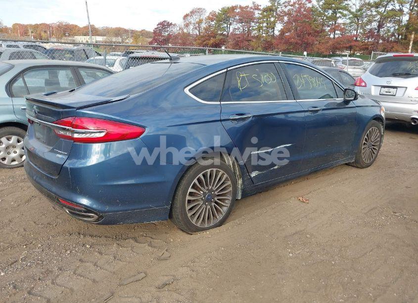 Photo 4 of 2018 Ford Fusion TITANIUM (VIN 3FA6P0D99JR226317)