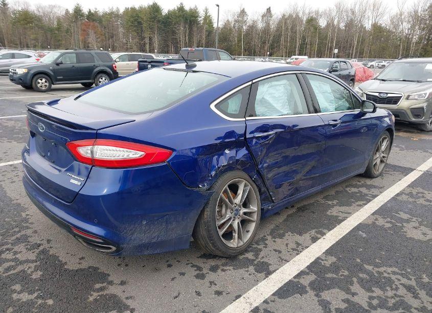 Photo 4 of 2013 Ford Fusion TITANIUM (VIN 3FA6P0D9XDR187659)