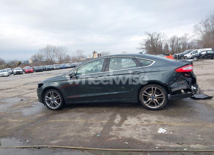 Photo 14 of 2015 Ford Fusion TITANIUM (VIN 3FA6P0D9XFR113838)