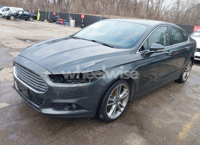 Photo 2 of 2015 Ford Fusion TITANIUM (VIN 3FA6P0D9XFR113838)