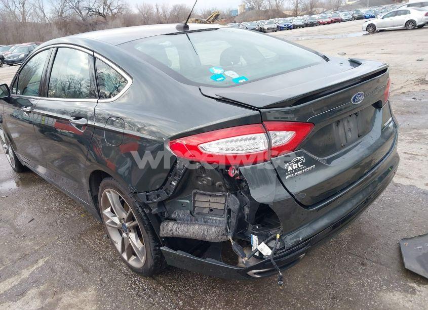Photo 6 of 2015 Ford Fusion TITANIUM (VIN 3FA6P0D9XFR113838)