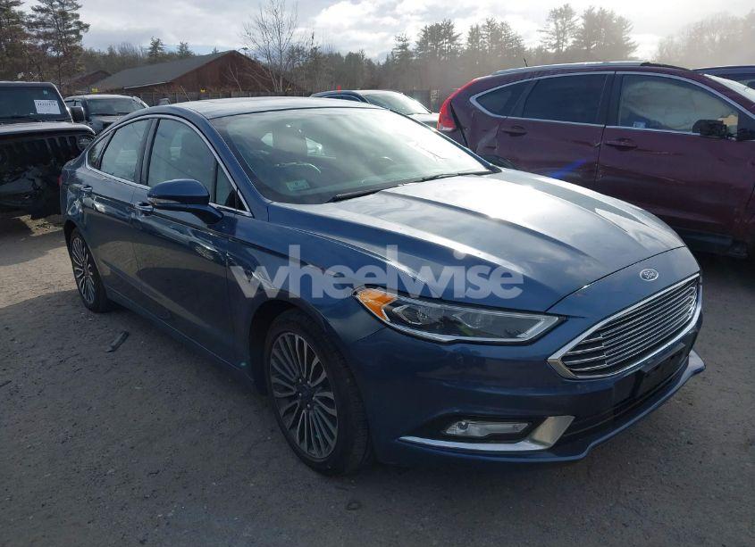 Photo 13 of 2018 Ford Fusion TITANIUM (VIN 3FA6P0D9XJR128641)